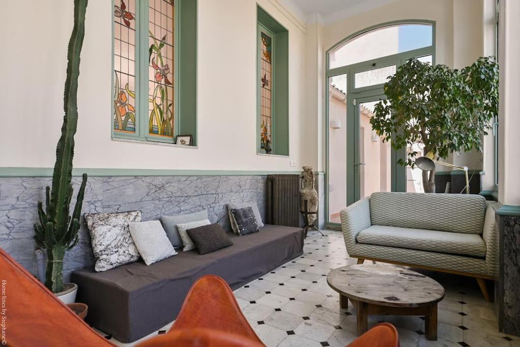 Villa Emma Au Coeur De Malmousque Marseille Luaran gambar