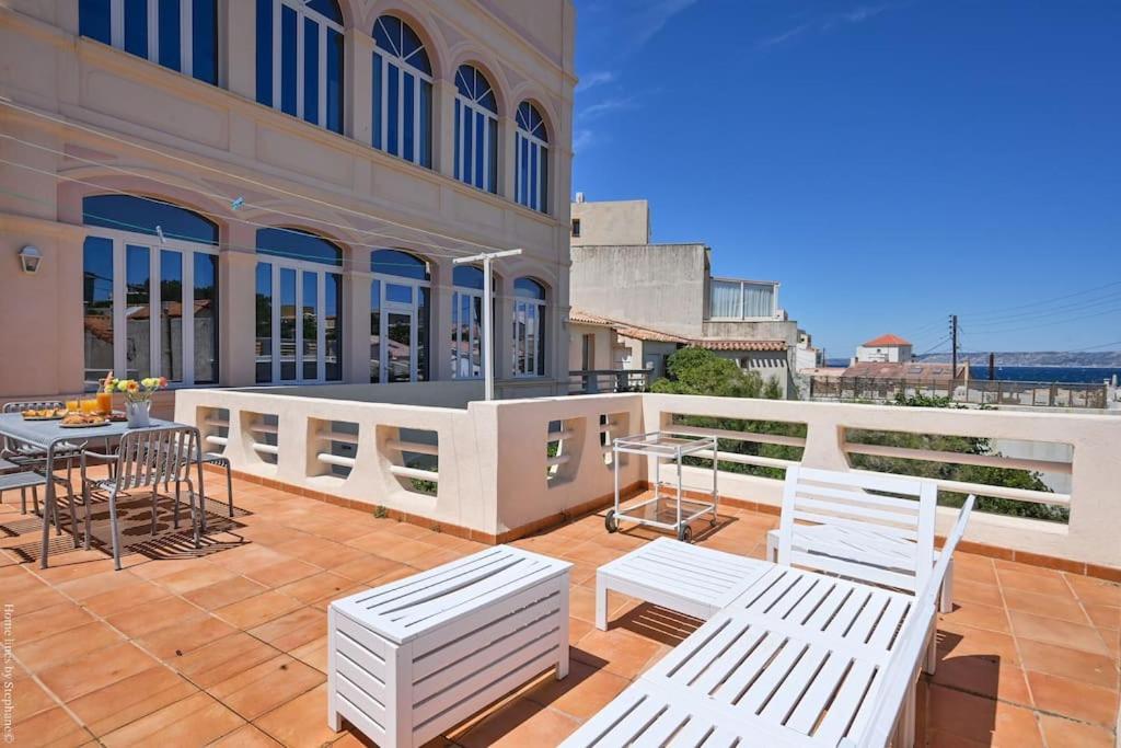 Villa Emma Au Coeur De Malmousque Marseille Luaran gambar