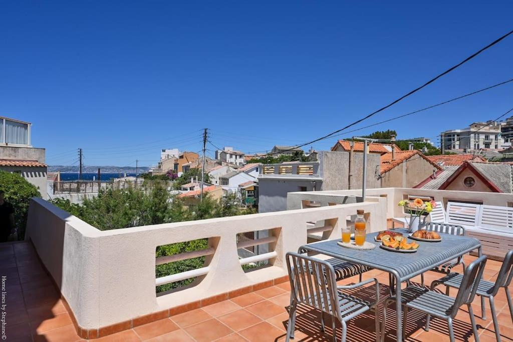 Villa Emma Au Coeur De Malmousque Marseille Luaran gambar